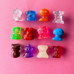 Go- go’s Crazy Bones, Vintage Toy 1990’s 12PC Lot
